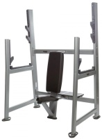Олимпийская скамья для жима от плеч (армейский жим) AeroFit Inotec Free Weight Line E44