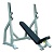 Олимпийская скамья с положительным наклоном для жима AeroFit Inotec Athletic Line А35